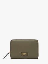 Portefeuille Cuir Lancel Vert ninon A14081