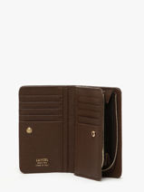 Portefeuille Rectangulaire Zipp� Ninon Cuir Lancel Marron ninon A11123-vue-porte