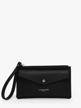 Porte-monnaie Lancaster Noir maya double kba 11