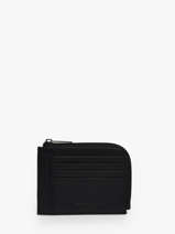 Porte-cartes Cuir Lancaster Noir soft vintage homme 42