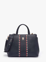 Sac Bandouli�re Timeless Polyester Tommy hilfiger Bleu timeless AW18154