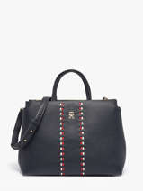 Sac Port� Main Timeless Tommy hilfiger Bleu timeless AW18155