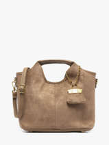 Sac Port� Main Wt Velvet Miniprix Beige wt velvet KJ62074