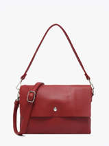 Sac Bandouli�re Wt Grained Miniprix Rouge wt grained H6990