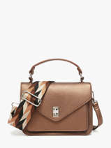 Sac Bandouli�re Wt Grained Miniprix Marron wt grained F6978