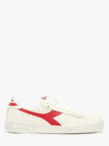 Sneakers Game Low Wax Uit Leder Diadora Wit unisex 178301