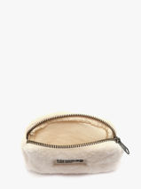 Porte-monnaie Hindbag Beige teddy TE-vue-porte