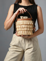 Sac Bandouli�re S King Etrier Marron king EKIN183S-vue-porte