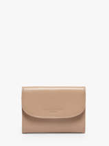 Portefeuille Paris Cuir Lancaster Beige paris pm 24