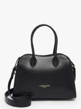Sac Port� Main Donna Hopper Cuir Lancaster Noir donna hopper 120