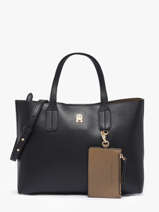 Schoudertas Th Icon Tommy hilfiger Zwart th icon AW18233