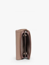 Portefeuille Paris Cuir Lancaster Rose paris pm 24-vue-porte