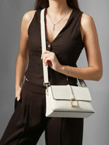 Cross Body Tas M Torsade Leder Etrier Bruin torsade ETOS169M-vue-porte