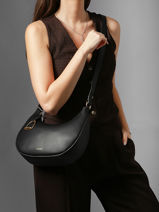 Cross Body Tas Torsade Leder Etrier Bruin torsade ETOS167M-vue-porte