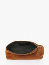 Etui Velvet Leder Milano Bruin velvet VE22114-vue-porte