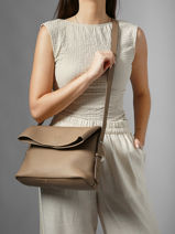 Cross Body Tas Cavalier Leder Etrier Bruin cavalier ECLR135M-vue-porte
