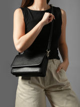 Cross Body Tas Tradition Leder Etrier Zwart tradition ETRA207M-vue-porte