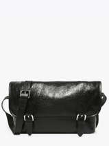 Sac Bandouli�re Loulou Cuir Paul marius Noir loulou LOULOU