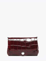 Porte-monnaie Croco Vernis Cuir Paul marius Rouge croco vernis GUSTACRV