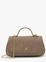 Sac Bandouli�re Sueded Hardware Polyester Calvin klein jeans Marron sueded hardware 4F3408G