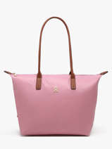Schoudertas Popette Nylon Tommy hilfiger Roze popette AW17711
