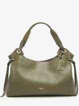 Sac Port� �paule Swann Cuir Lancel Vert swann A13990