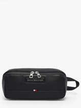Trousse De Toilette Tommy hilfiger Noir central AM13948