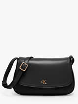 Sac Bandouli�re Hardware Monogram Polyester Calvin klein jeans Noir hardware monogram 4F3421G