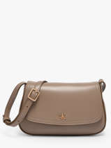 Sac Bandouli�re Hardware Monogram Polyester Calvin klein jeans Beige hardware monogram 4F3421G