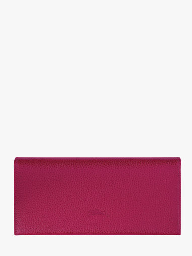 Longchamp Le foulonn� Portefeuille Violet