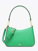 Sac Port� �paule Danni 26 Cuir Lauren ralph lauren Vert danni 31883768