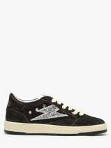 Sneakers Dany En Cuir Semerdjian Noir women DANY