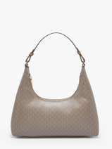 Sac Port� �paule Coated Emblem Polyester Recycl� Calvin klein jeans Beige coated emblem 4F3298G