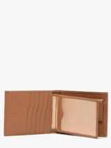 Portefeuille Caviar Cuir Crinkles Marron caviar 14023-vue-porte