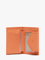Portefeuille Caviar Cuir Crinkles Orange caviar 15020-vue-porte