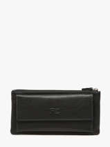 Portefeuille Caviar Cuir Crinkles Noir caviar 14104