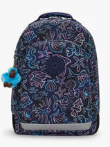 Sac � Dos 2 Compartiments Kipling Bleu back to school / pbg PBGI7090