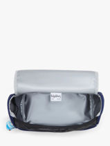 Lunchtas 1 Compartiment Kipling Blauw back to school / pbg PBGI5749-vue-porte