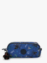 Trousse 3 Compartiments Back To School / Pbg Kipling Bleu back to school / pbg PBGI3560