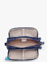 Pennenzak 3 Compartimenten Kipling Blauw back to school / pbg PBGI3560-vue-porte