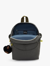 Sac � Dos Faster Kipling Gris back to school / pbg PBG00253-vue-porte