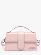 Sac Bandouli�re D'occasion Grand Bambino Cuir Jacquemus Rose second life 1565547