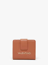 Porte-monnaie Valentino Marron alexia VPS58215