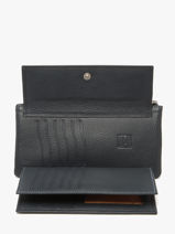 Portefeuille Leder Crinkles Blauw caviar 14104-vue-porte