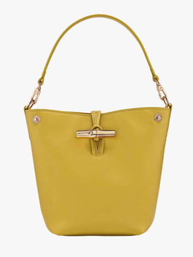 Longchamp Le roseau sleek Sac port� travers Marron