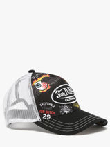 Casquette Von dutch Noir accessoires SUBL-vue-porte