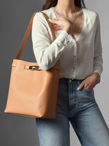 Longchamp Le smart Schoudertas Beige-vue-porte