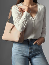 Schoudertas Milano Horizon Sophie Leder Lancaster Beige milano horizon sophie 81-vue-porte