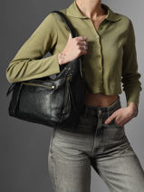 Sac Port� �paule Wt Becolore Miniprix Noir wt becolore 6512-vue-porte