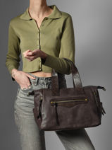 Handtassen Wt Becolore Miniprix Bruin wt becolore 6511-vue-porte